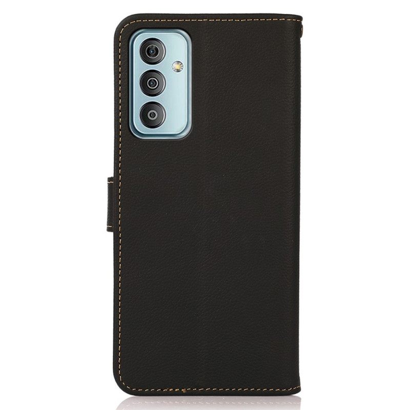 Kotelot Samsung Galaxy M23 5G Aito Nahka Khazneh Rfid