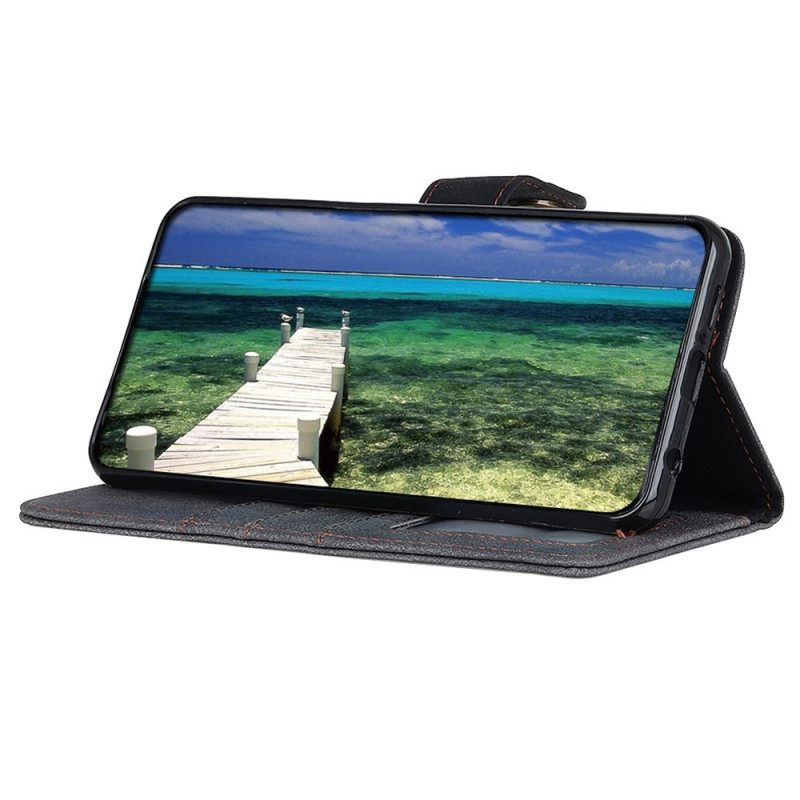 Kotelot Samsung Galaxy M23 5G Haljasnahka Khazneh