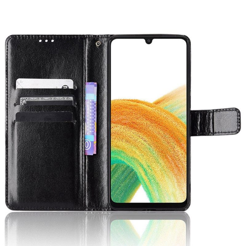 Kotelot Samsung Galaxy M23 5G Keinonahka Näyttävä