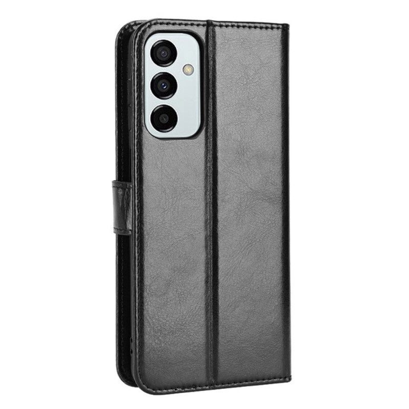 Nahkakotelo Samsung Galaxy M23 5G Keinonahka Näyttävä