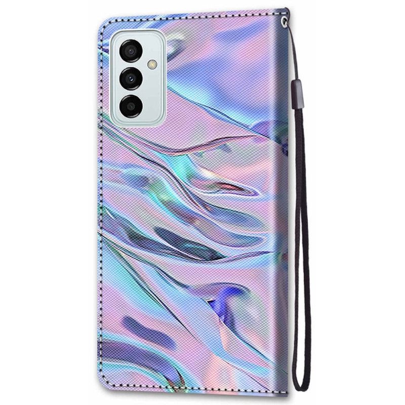 Nahkakotelo Samsung Galaxy M23 5G Kuten Paint