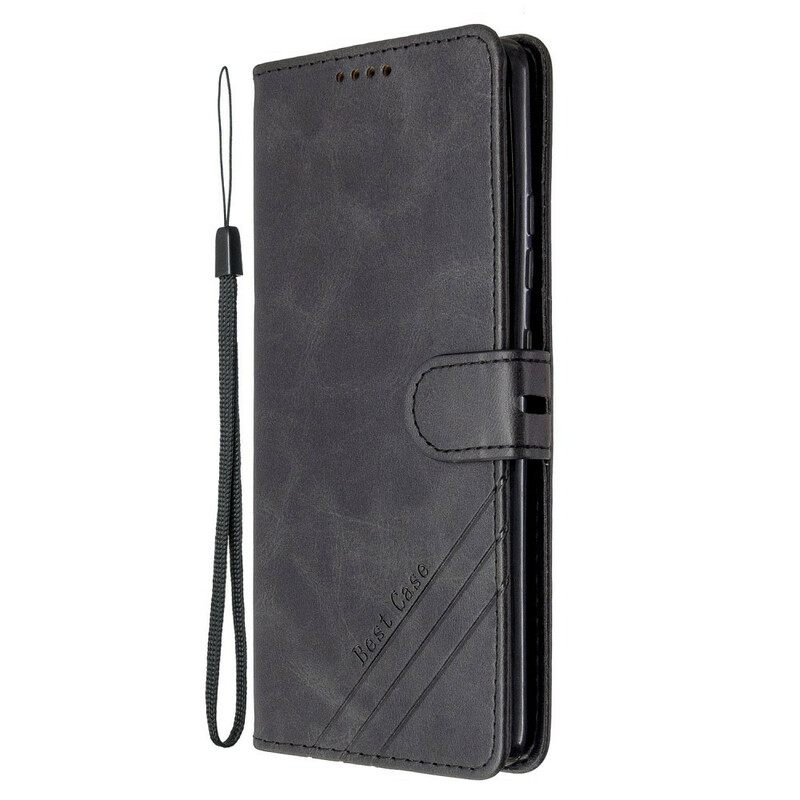 Flip Case Samsung Galaxy S10 Lite Faux Leather Best Case