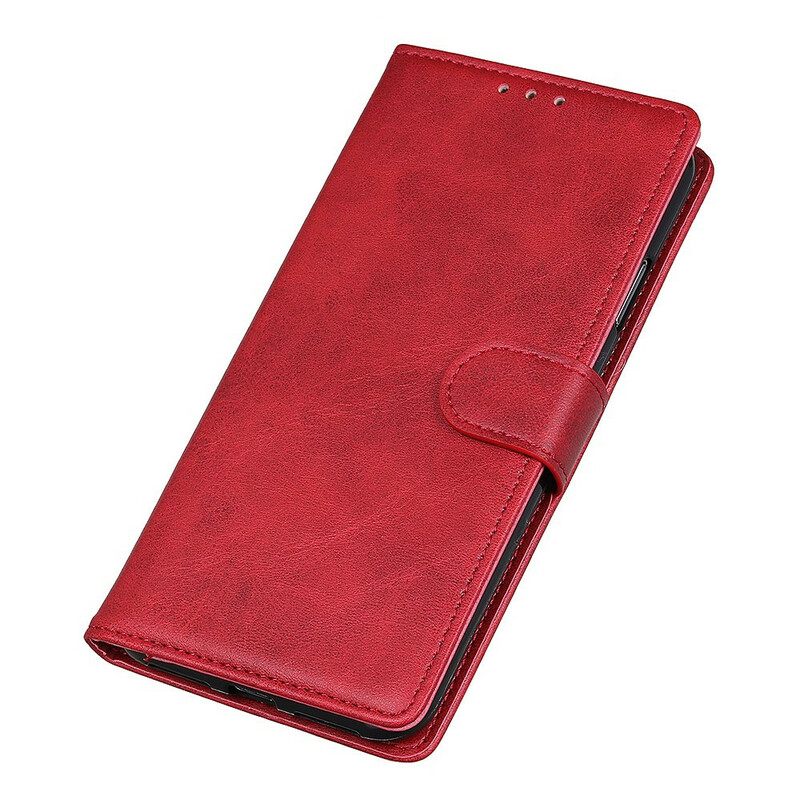 Kotelot Samsung Galaxy S10 Lite Retro Mattanahkaefekti