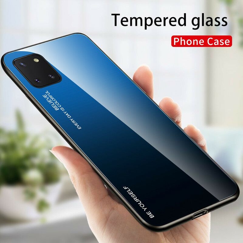 Kuori Samsung Galaxy S10 Lite Tempered Glass Ole Oma Itsesi