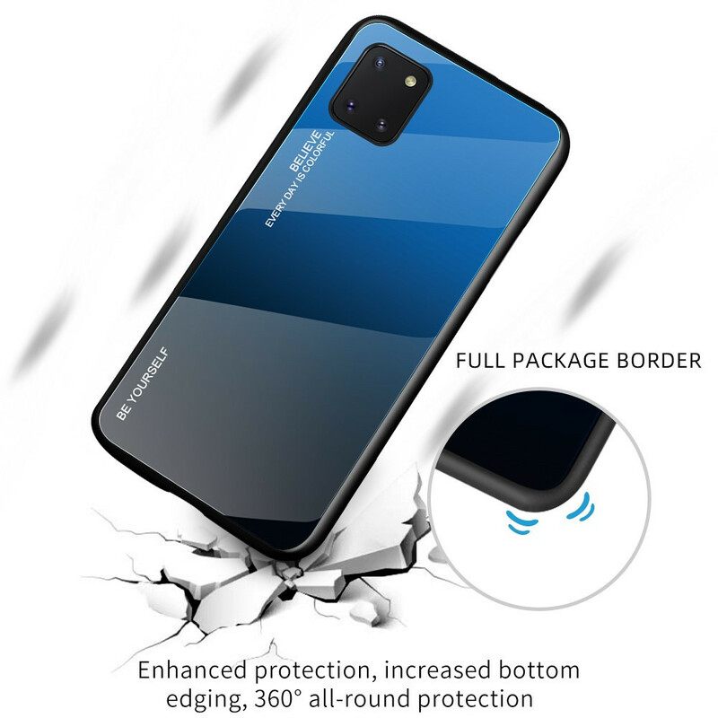 Kuori Samsung Galaxy S10 Lite Tempered Glass Ole Oma Itsesi