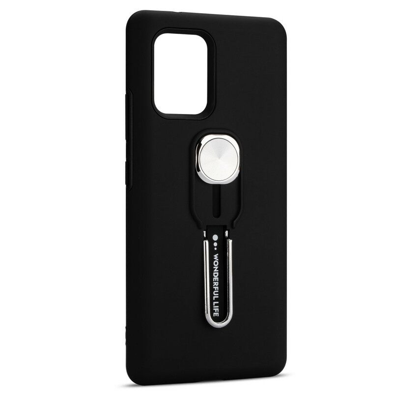 Kuori Samsung Galaxy S10 Lite Wonderful Life With Ring-support