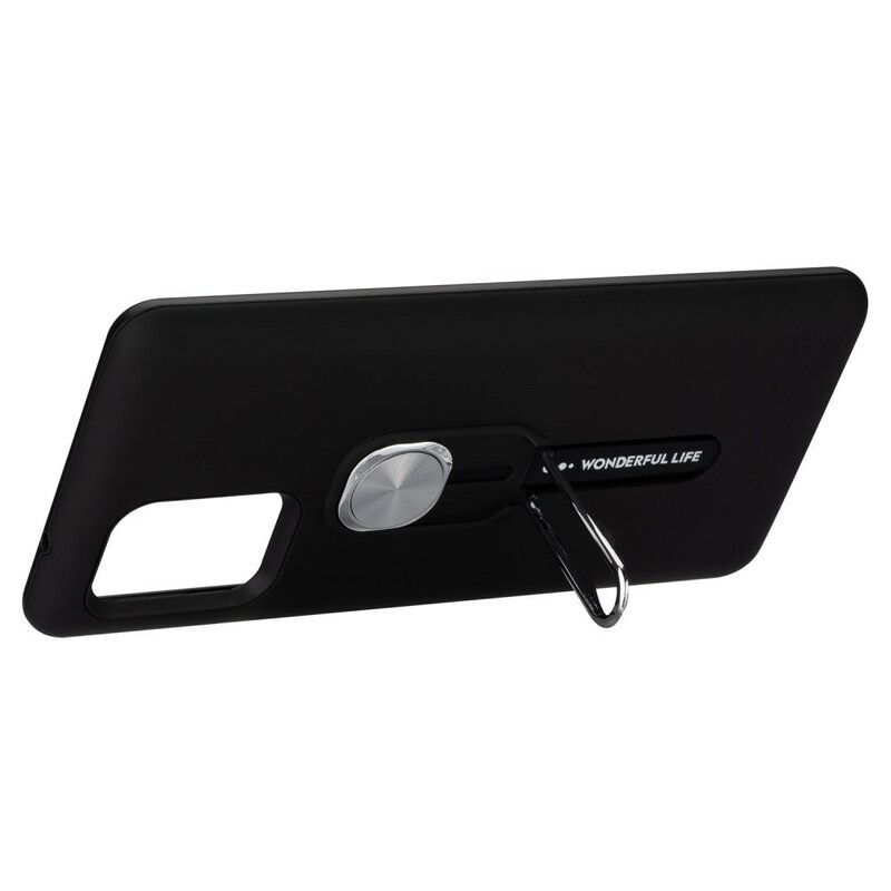 Kuori Samsung Galaxy S10 Lite Wonderful Life With Ring-support