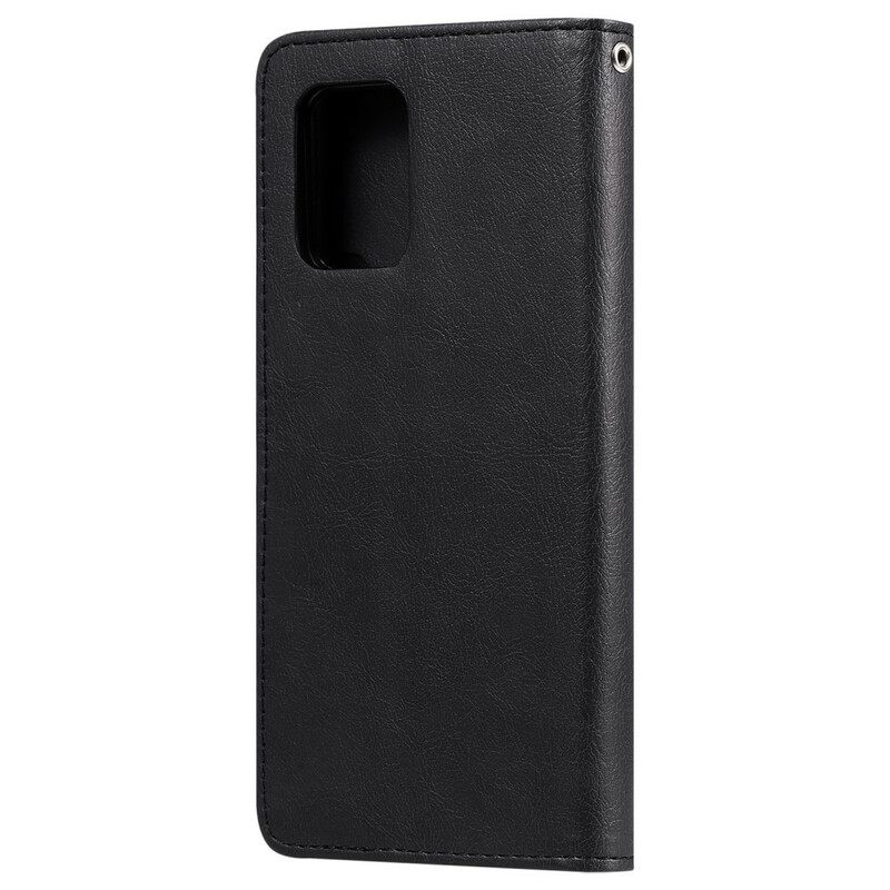 Nahkakotelo Samsung Galaxy S10 Lite Irrotettava