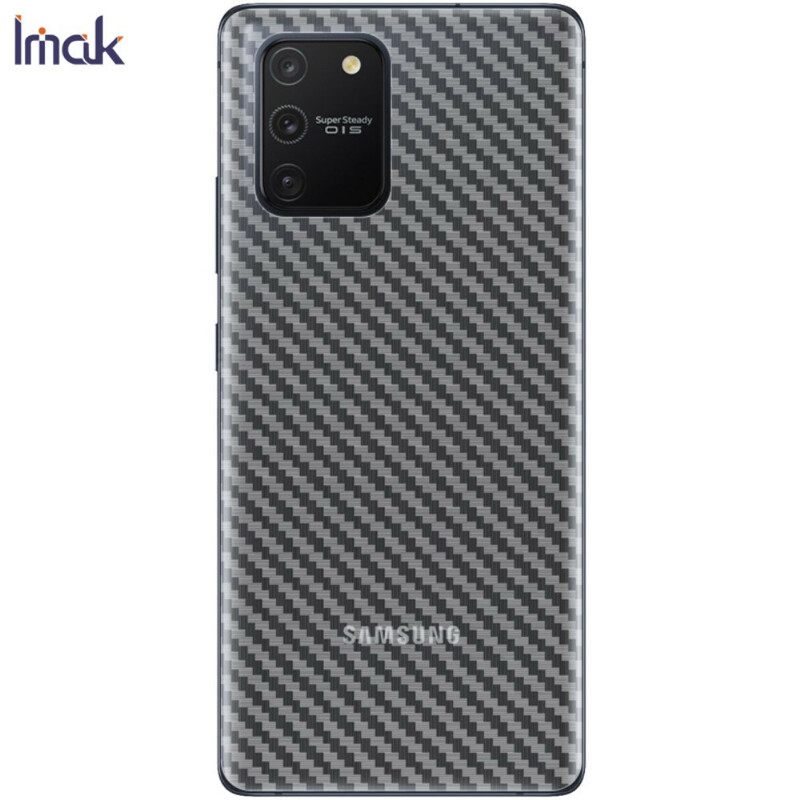 Takakalvo Samsung Galaxy S10 Lite Carbon Style Imak Puhelimelle