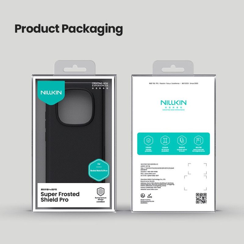 Case Xiaomi Redmi Note 14 Pro Plus 5g Puhelinkuoret Nillkin Frosted Shield Pro