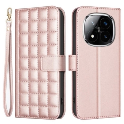 Kotelot Xiaomi Redmi Note 14 Pro Plus 5g Ensiluokkainen Tikattu Hihna