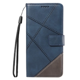 Kotelot Xiaomi Redmi Note 14 Pro Plus 5g Kaksivärinen Raidallinen Strap-on Suojakuori