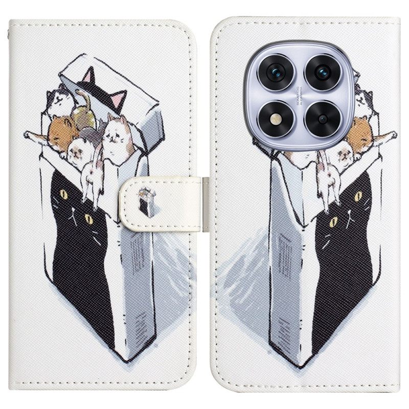 Kotelot Xiaomi Redmi Note 14 Pro Plus 5g Kissat Laatikossa