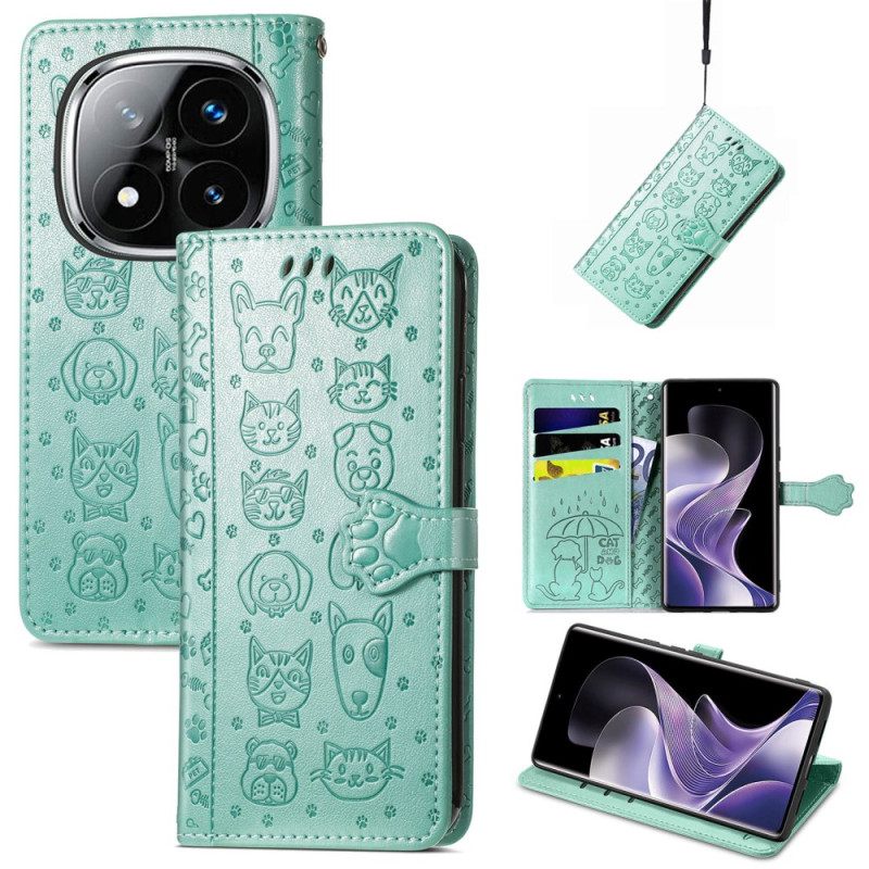 Kotelot Xiaomi Redmi Note 14 Pro Plus 5g Puhelinkuoret Animoidut Eläimet