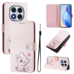 Kuoret Xiaomi Redmi Note 14 Pro Plus 5g Söpö Kissakuvio