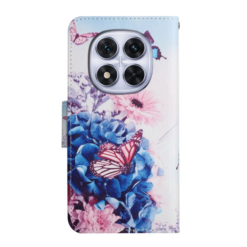 Kuoret Xiaomi Redmi Note 14 Pro Plus 5g Violetit Perhoset