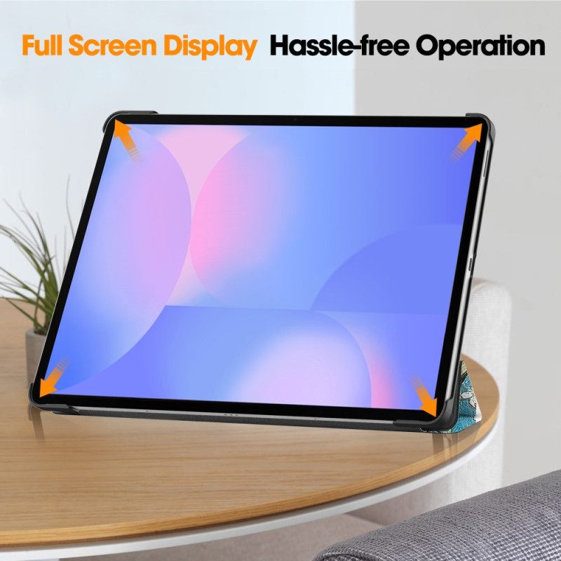 Samsung Galaxy Tab S10 Fe Plus Kukkakuvio