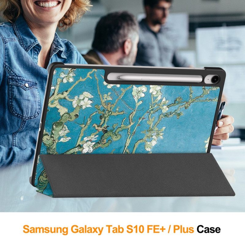 Samsung Galaxy Tab S10 Fe Plus Kukkakuvio