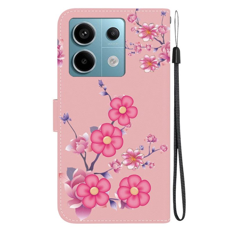 Kotelot Poco X6 5g Sakura-hihna