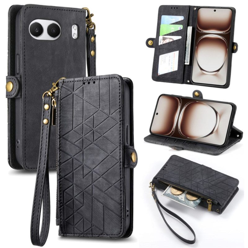 Kotelot Oneplus Nord 4 Geometrinen Kuviollinen Lompakko Suojakuori