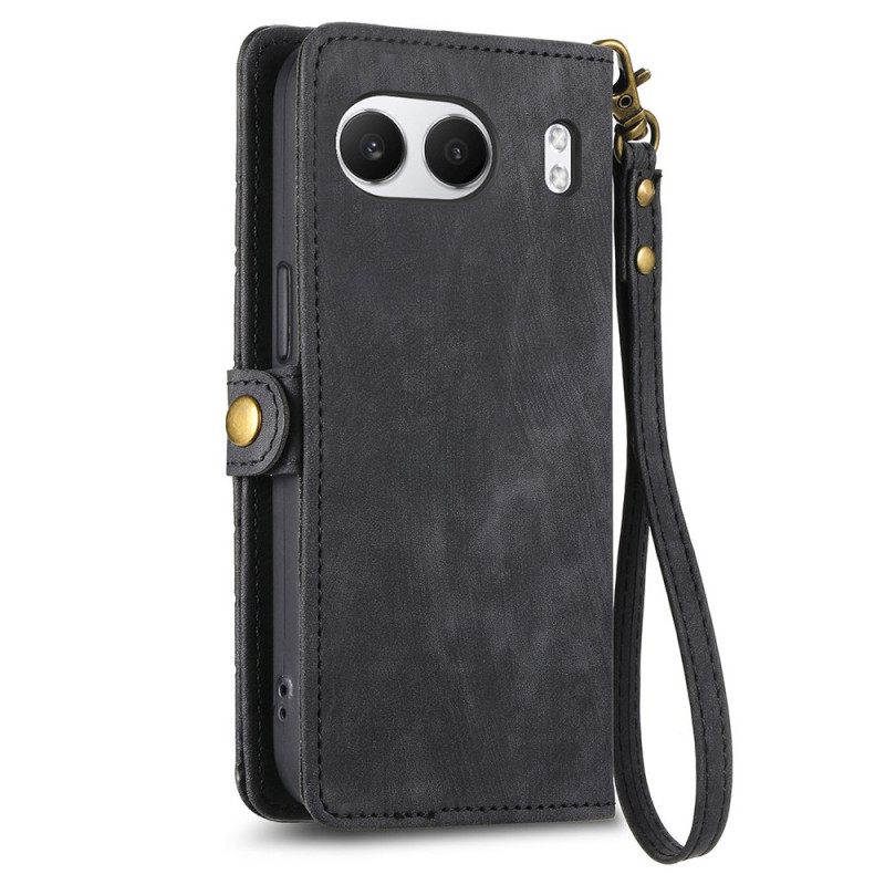 Kotelot Oneplus Nord 4 Geometrinen Kuviollinen Lompakko Suojakuori