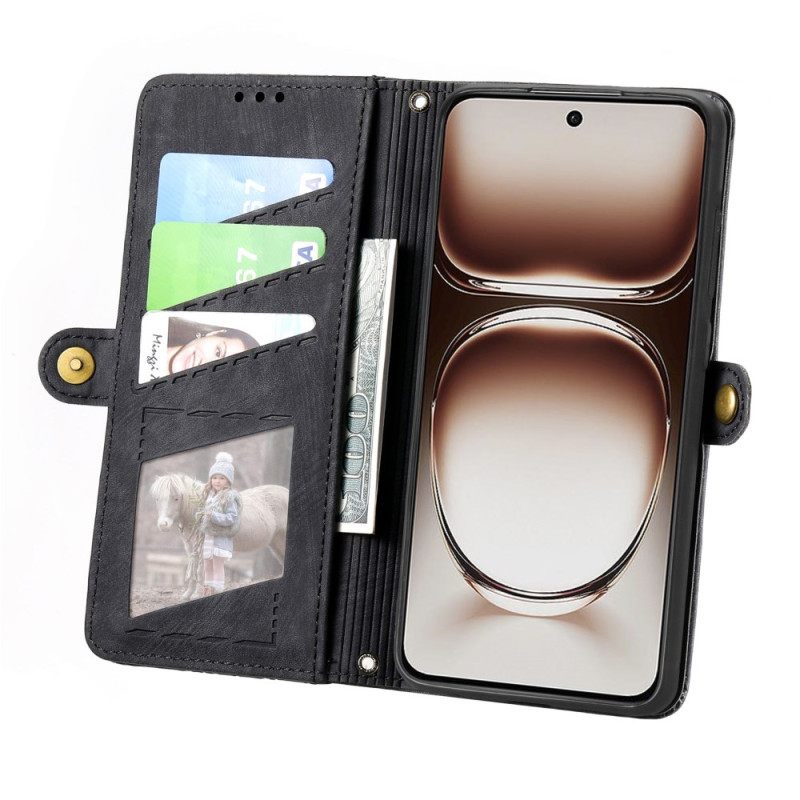 Kotelot Oneplus Nord 4 Geometrinen Kuviollinen Lompakko Suojakuori