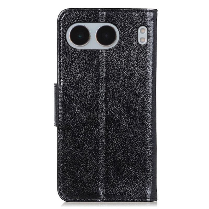 Kotelot Oneplus Nord 4 Nappa-tekstuuri Suojakuori