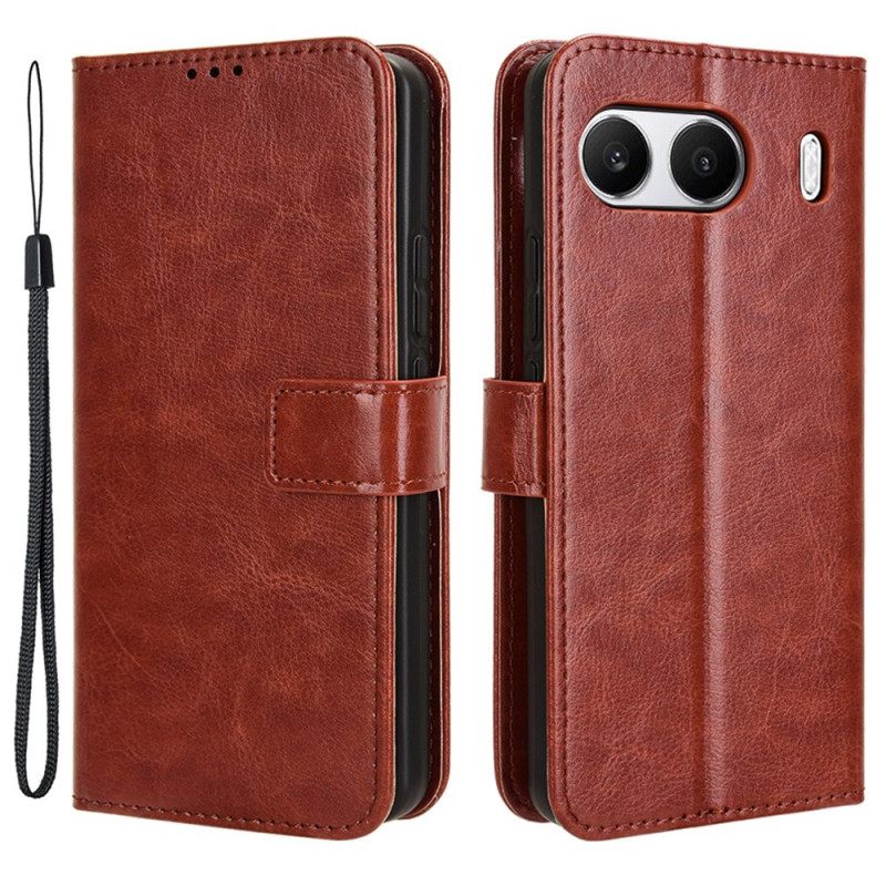 Kotelot Oneplus Nord 4 Räikeä Keinonahka