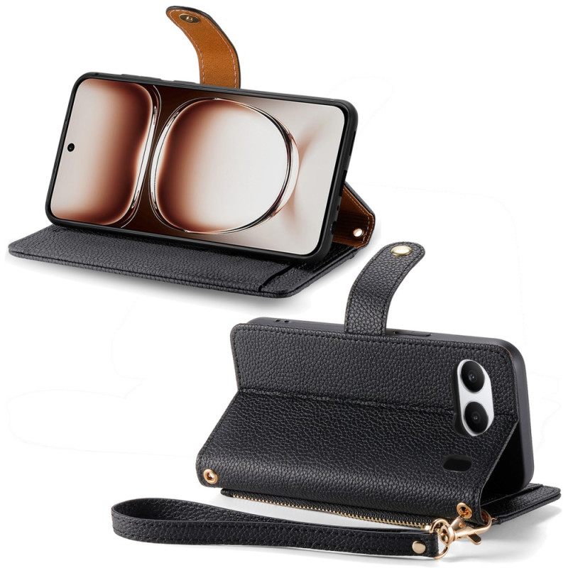 Kuoret Oneplus Nord 4 Sydänkuvioinen Rfid-estollinen Lompakko