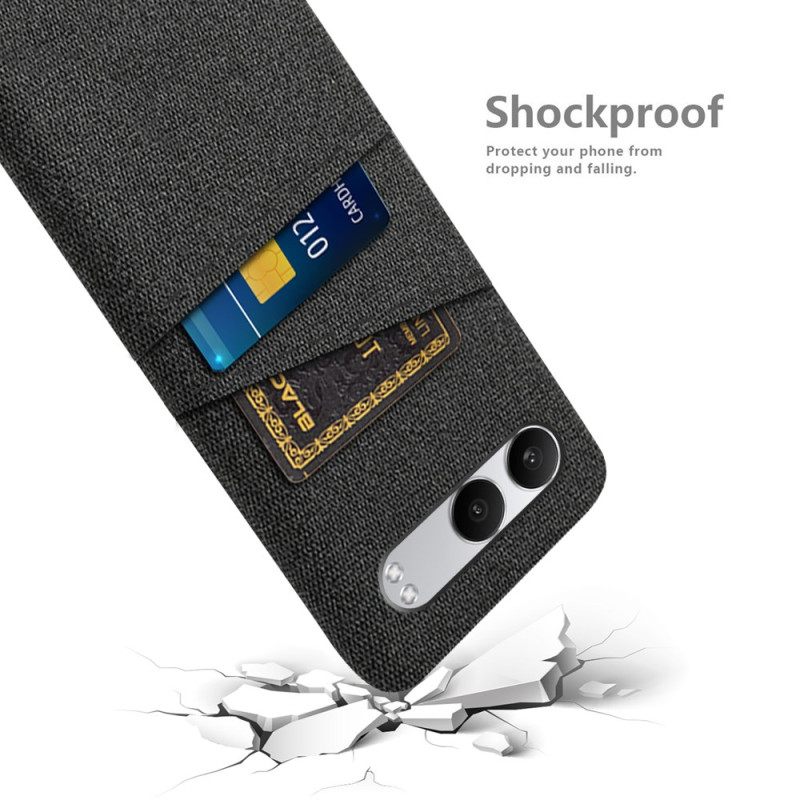 Kuori Oneplus Nord 4 Kangaskorttikotelo Suojakuori