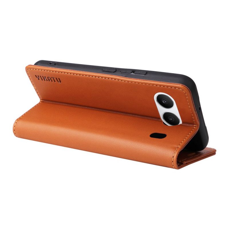 Nahkakotelo Oneplus Nord 4 Klassinen Yikatu