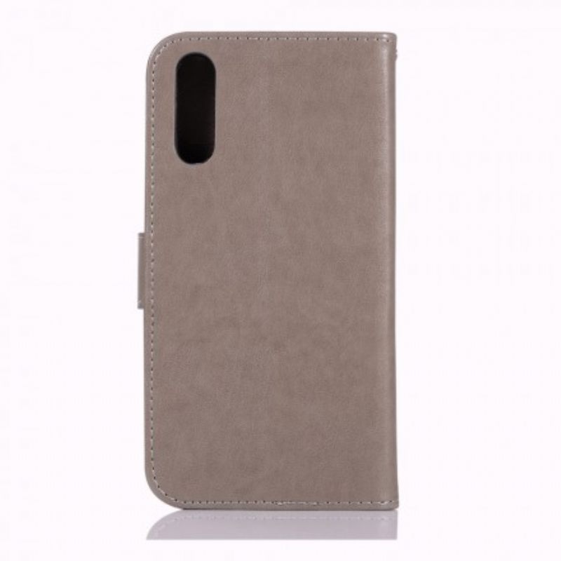 Kotelot Samsung Galaxy A70 Nahkaefekti Catcher Dreams Owl