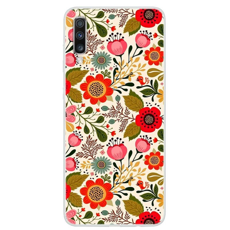 Kuori Samsung Galaxy A70 Floral Tapestry