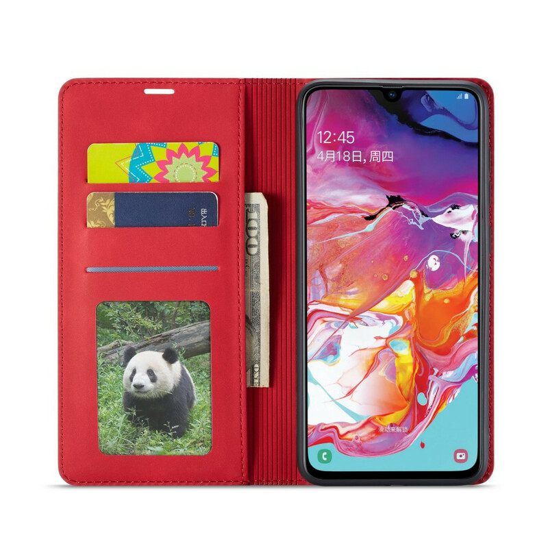 Puhelinkuoret Samsung Galaxy A70 Kotelot Flip Nahkaefekti Forwenw
