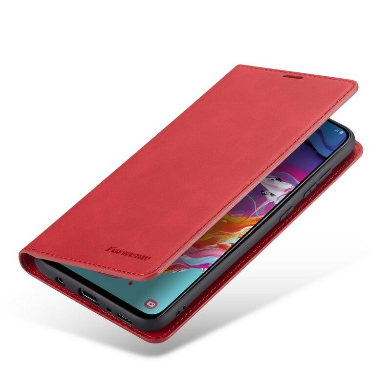 Puhelinkuoret Samsung Galaxy A70 Kotelot Flip Nahkaefekti Forwenw