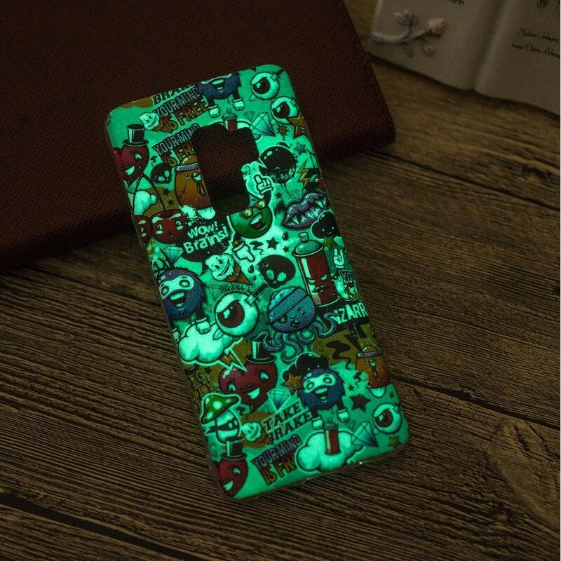 Kuori Samsung Galaxy S9 Fluorescent Madness