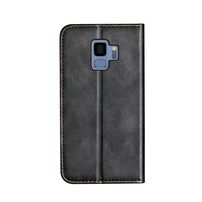 Puhelinkuoret Samsung Galaxy S9 Kotelot Flip Bicolor Leather Effect