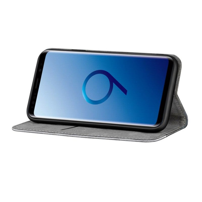 Puhelinkuoret Samsung Galaxy S9 Kotelot Flip Bicolor Leather Effect