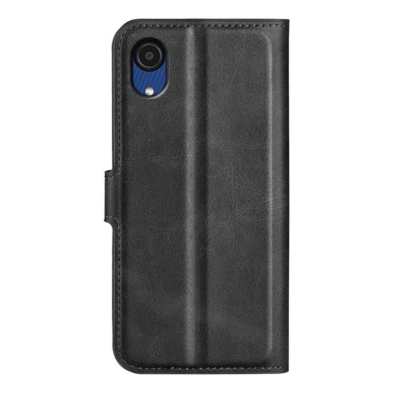 Kotelot Samsung Galaxy A03 Core Faux Leather Retro