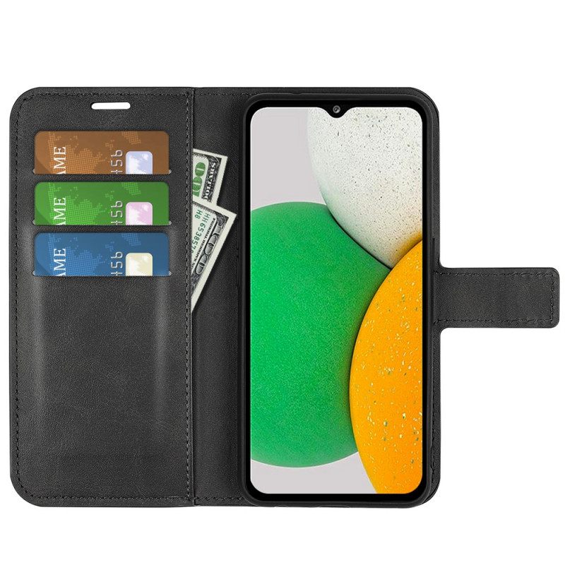 Kotelot Samsung Galaxy A03 Core Faux Leather Retro