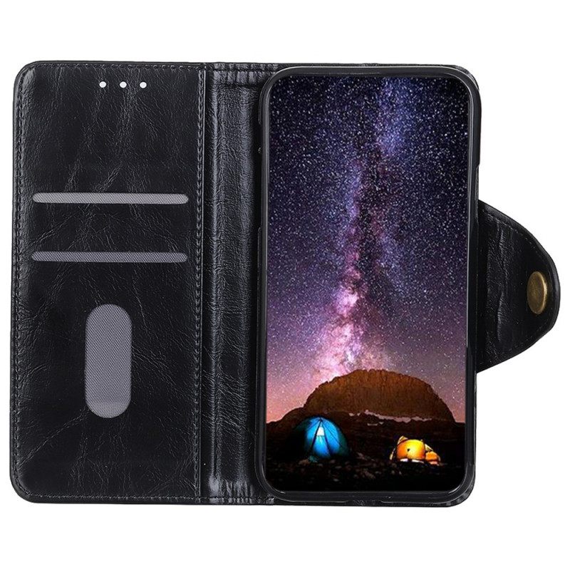 Kotelot Samsung Galaxy A03 Core Kiiltävä Keinonahkapainike