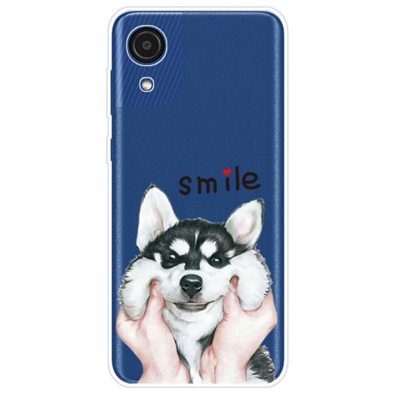 Kuori Samsung Galaxy A03 Core Smile Dog