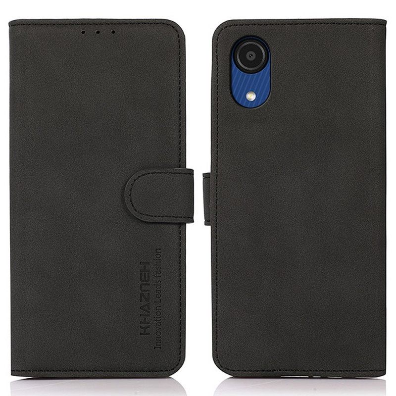 Nahkakotelo Samsung Galaxy A03 Core Khazneh Texture Leather Effect
