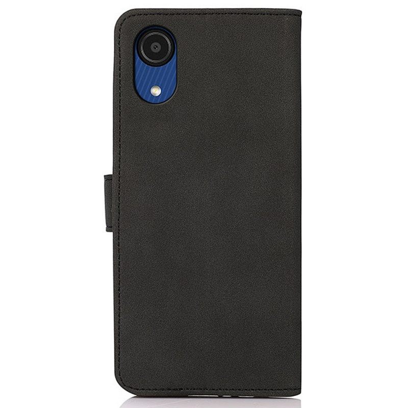 Nahkakotelo Samsung Galaxy A03 Core Khazneh Texture Leather Effect