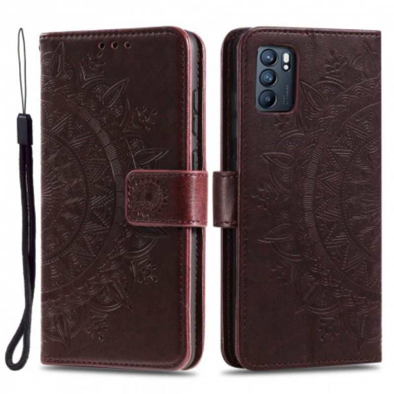 Kotelot Oppo Reno 6 5G Mandala Sun