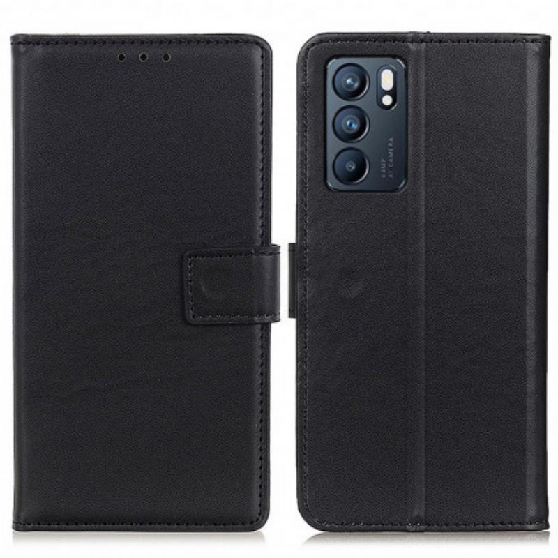 Kotelot Oppo Reno 6 5G Simple Faux Leather