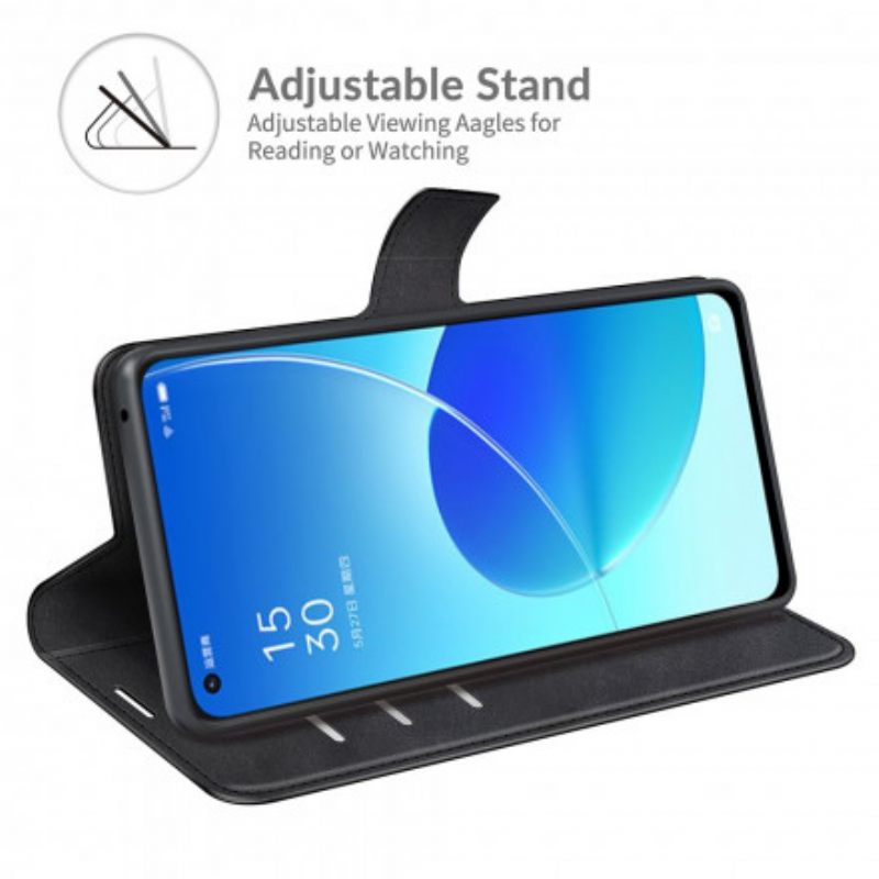 Kotelot Oppo Reno 6 5G Slim Extreme Leather Effect