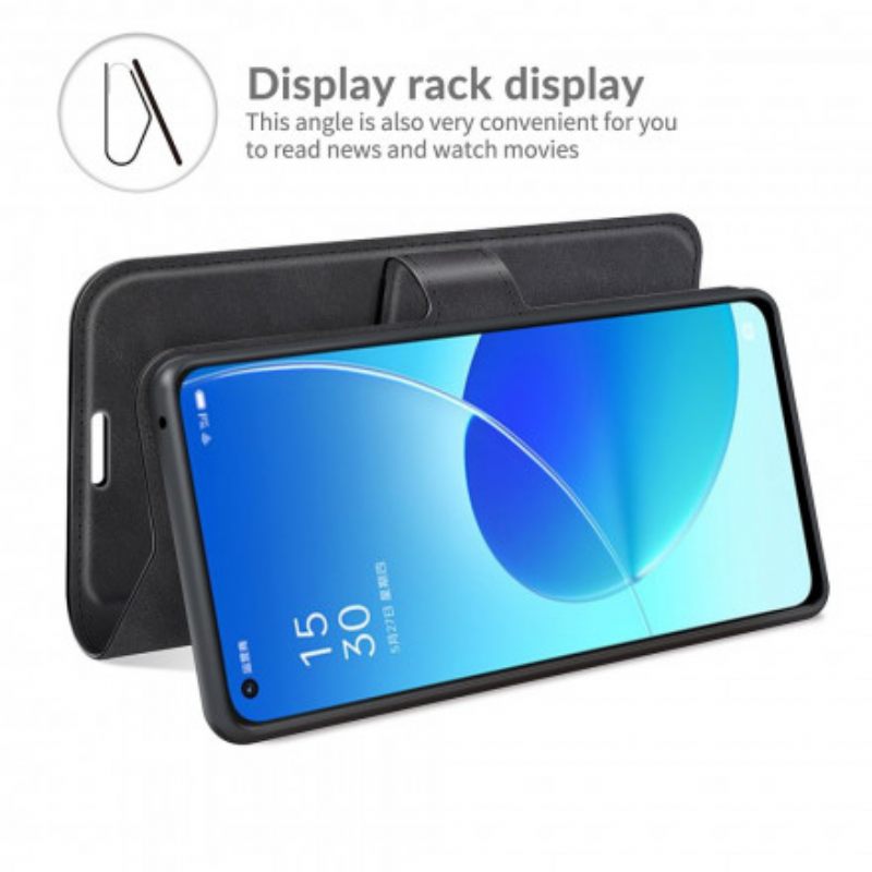 Kotelot Oppo Reno 6 5G Slim Extreme Leather Effect