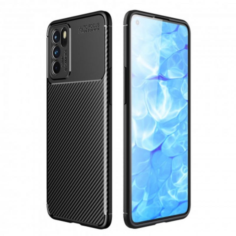 Kuori Oppo Reno 6 5G Joustava Hiilikuitu