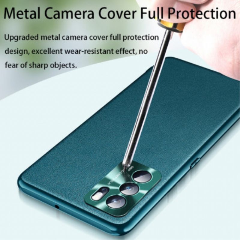 Kuori Oppo Reno 6 5G Prestige Nahkaefekti